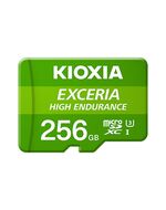 ProductoTarjeta memoria micro secure digital sd kioxia 256gb exceria high endurance uhs - i c10 r98 con adaptadorTechnouch
