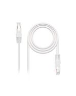 ProductoLatiguillo cable red utp cat6 rj45 nanocable 1m blanco awg24Technouch