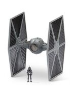 ProductoFigura star wars nave 8cm tie fighter gris y figuraTechnouch