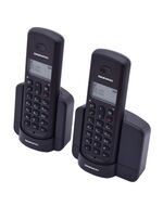 ProductoTelefono inalambrico dect daewoo dtd - 1350 duo negro - base cargadora -  gapTechnouch