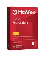 ProductoAntivirus mcafee total protection 5 dispositivosTechnouch