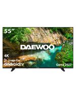 ProductoTv daewoo 55pulgadas led 4k uhd - 55dm62ua - android smart tv - wifi - hdr - hlg - hdmi - usb - bluetooth - tdt2 - satelite - cable - dolby visionTechnouch