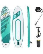 ProductoKit Completo Tabla Paddle Surf Hinchable Hydro Bestway Force Huakai 65346 Set Hasta 120Kg, Color: Cian, Estado: NuevoTechnouch
