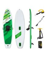 ProductoKit Completo Tabla Paddle Surf Hinchable Bestway Freesoul Tech Convertible 65310 Set Hasta 160Kg, Color: Verde, Estado: NuevoTechnouch