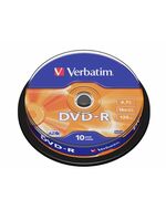 ProductoVerbatim dvd - r 4.7gb 16x tarrina 10udsTechnouch