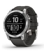 ProductoReloj smartwatch garmin fenix 7 plata - grafito - gps - 47mm - wifi - bt - 10 atmTechnouch